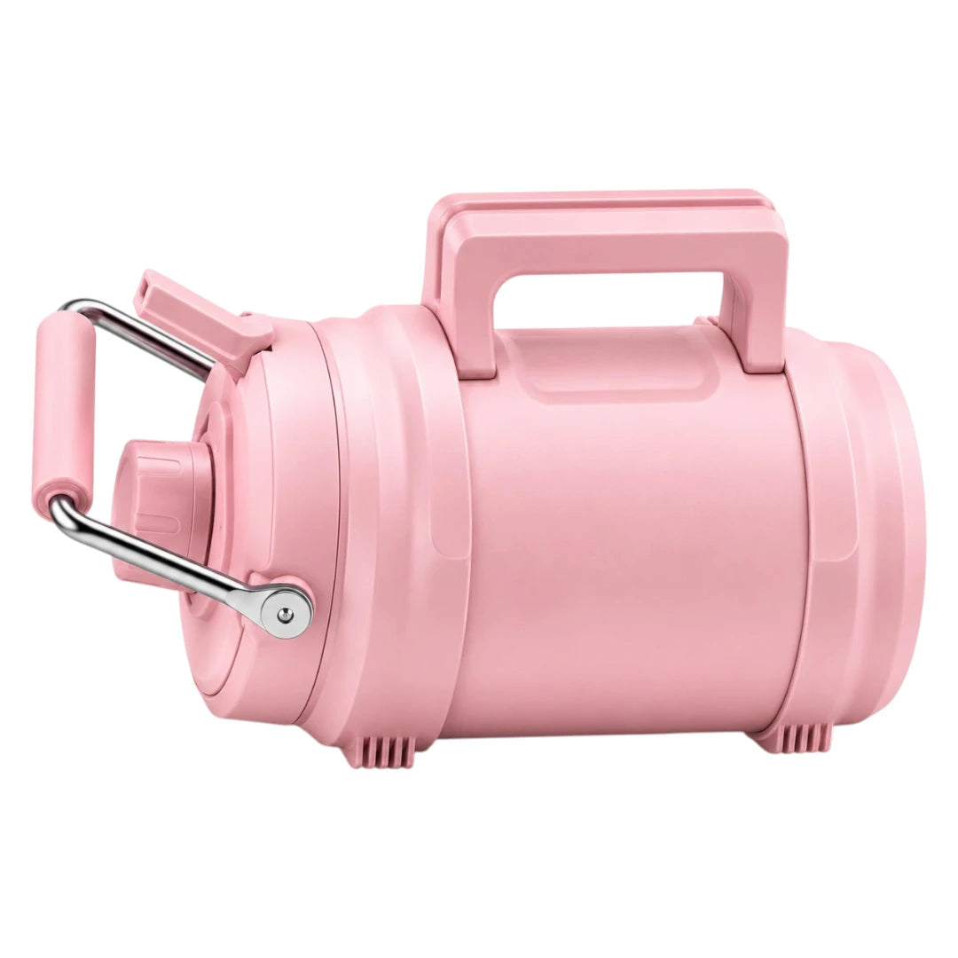 Zulp Pink Beverage Jug with Flip-Up Drinking Spout
