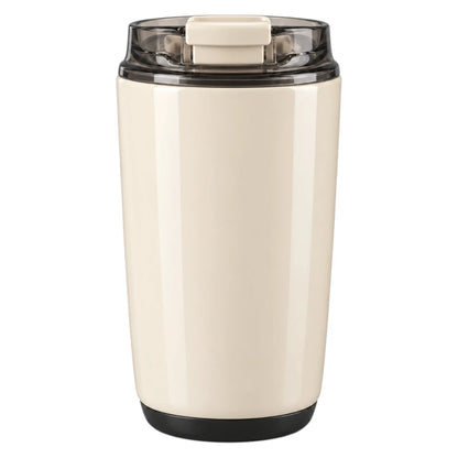 Zulp Cream Coffee Tumbler with Flip-Top Lid