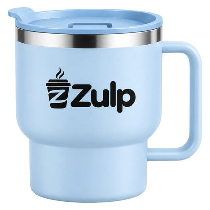 Zulp Blue Coffee Mug with Lid