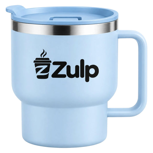 Zulp Blue Coffee Mug with Lid