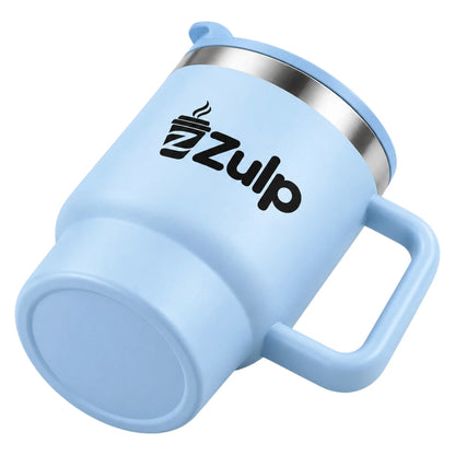 Zulp Blue Coffee Mug with Lid