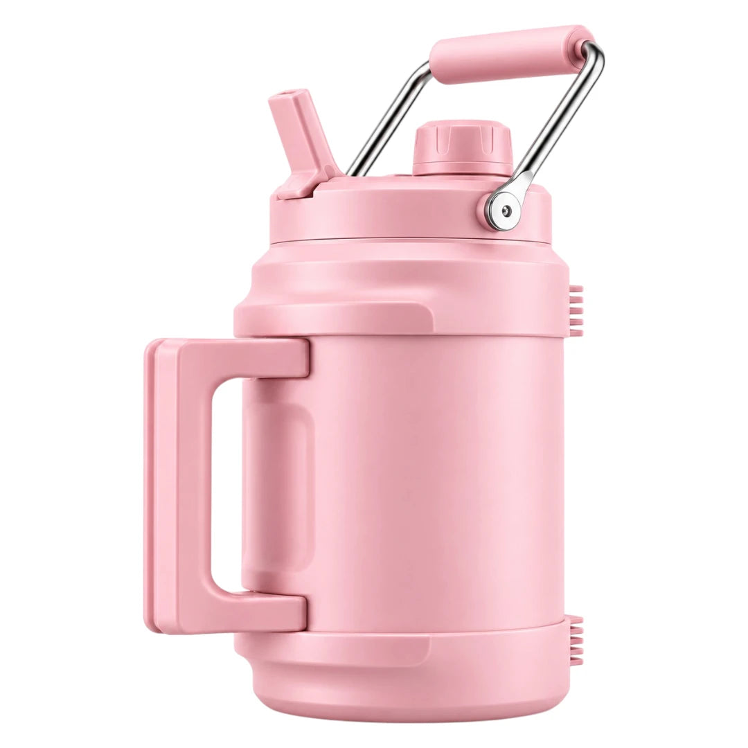 Zulp Pink Beverage Jug with Flip-Up Drinking Spout